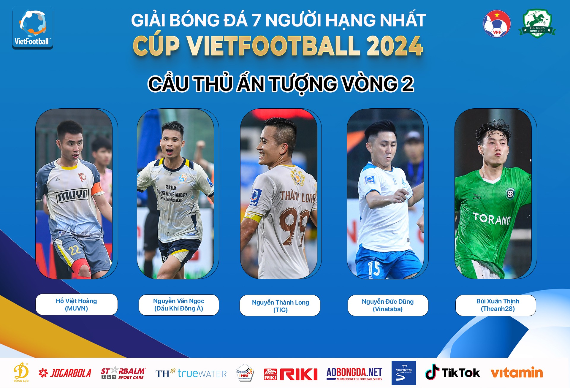 Bình chọn cầu thủ ấn tượng vòng 2 HL1-S8